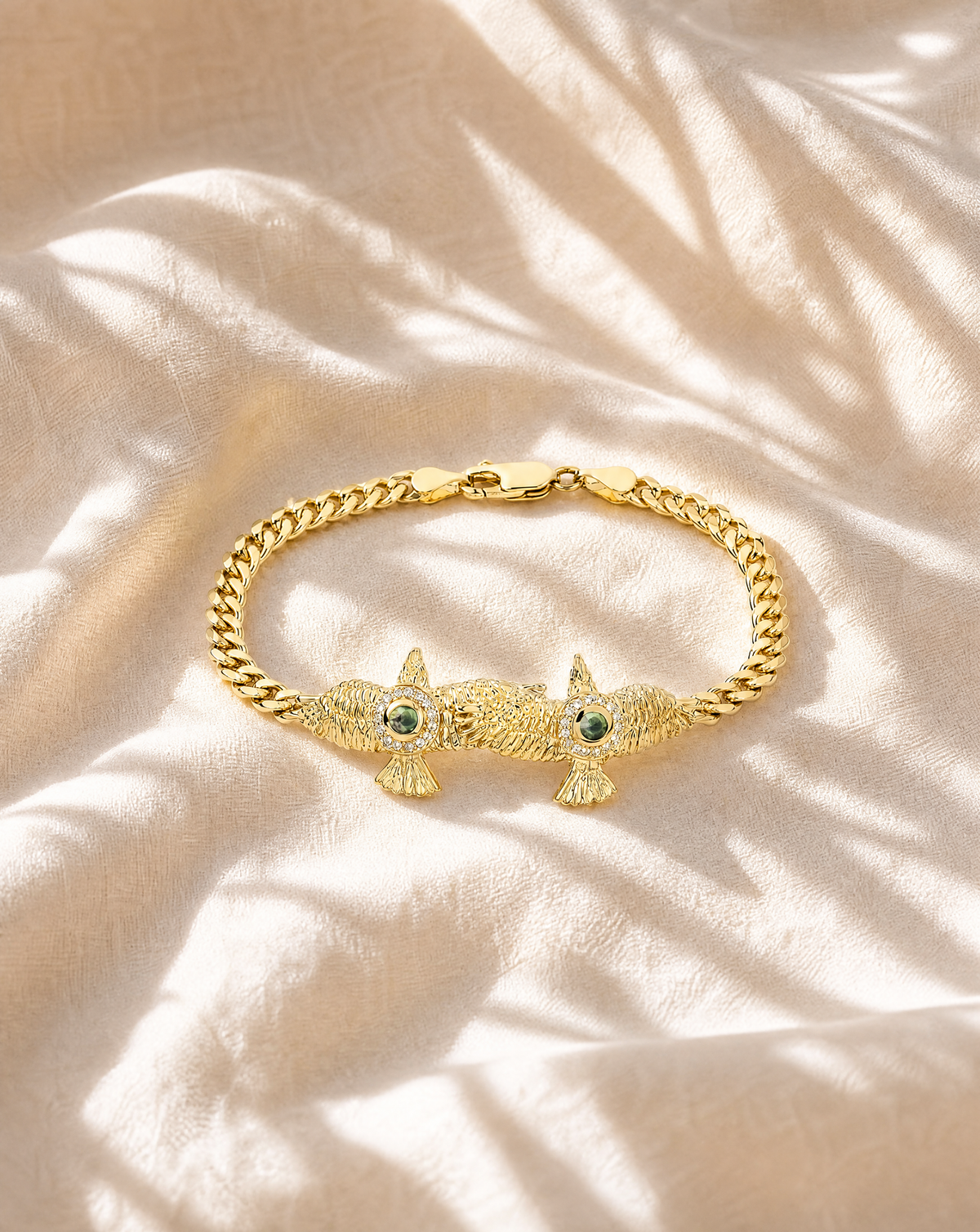 Wing2Wing Labradorite Bracelet — Gold