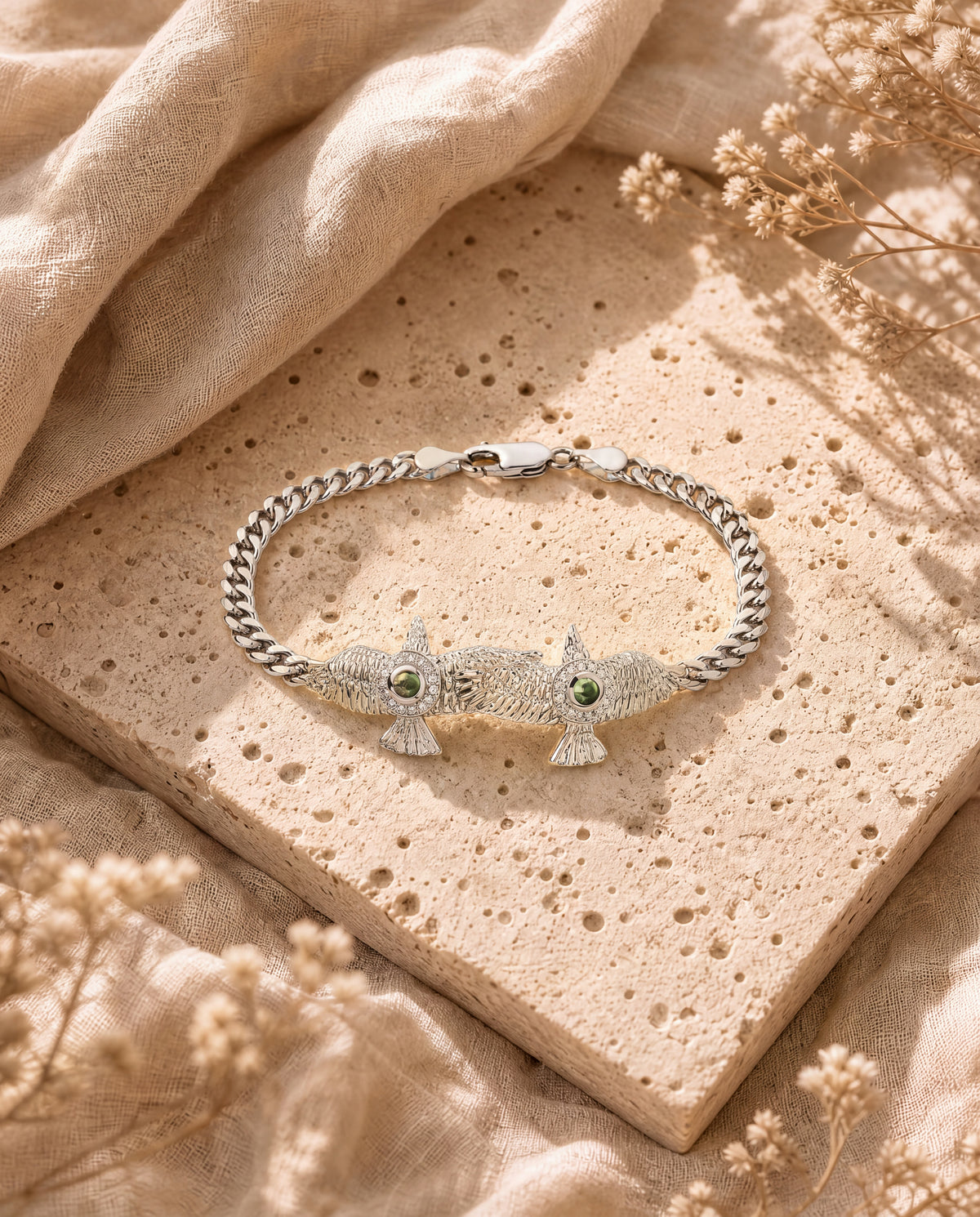 Wing2Wing Labradorite Bracelet — Silver-3
