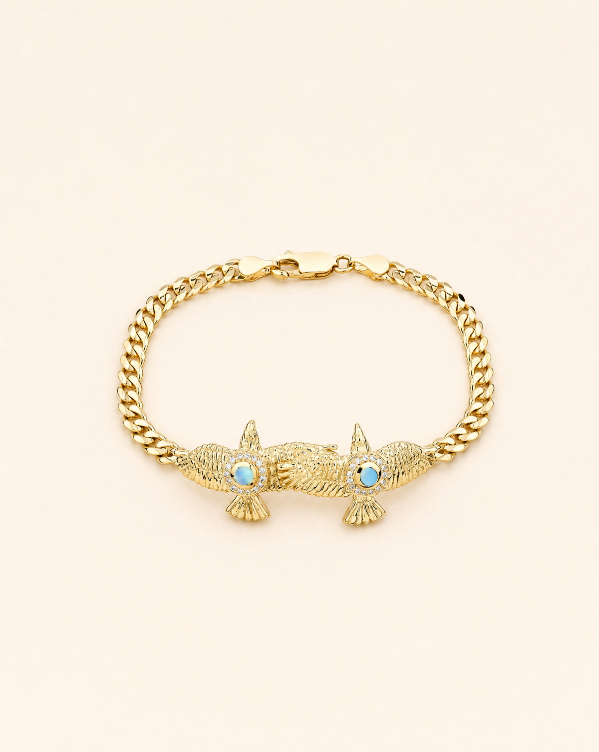 Wing2Wing Opalite Bracelet — Gold