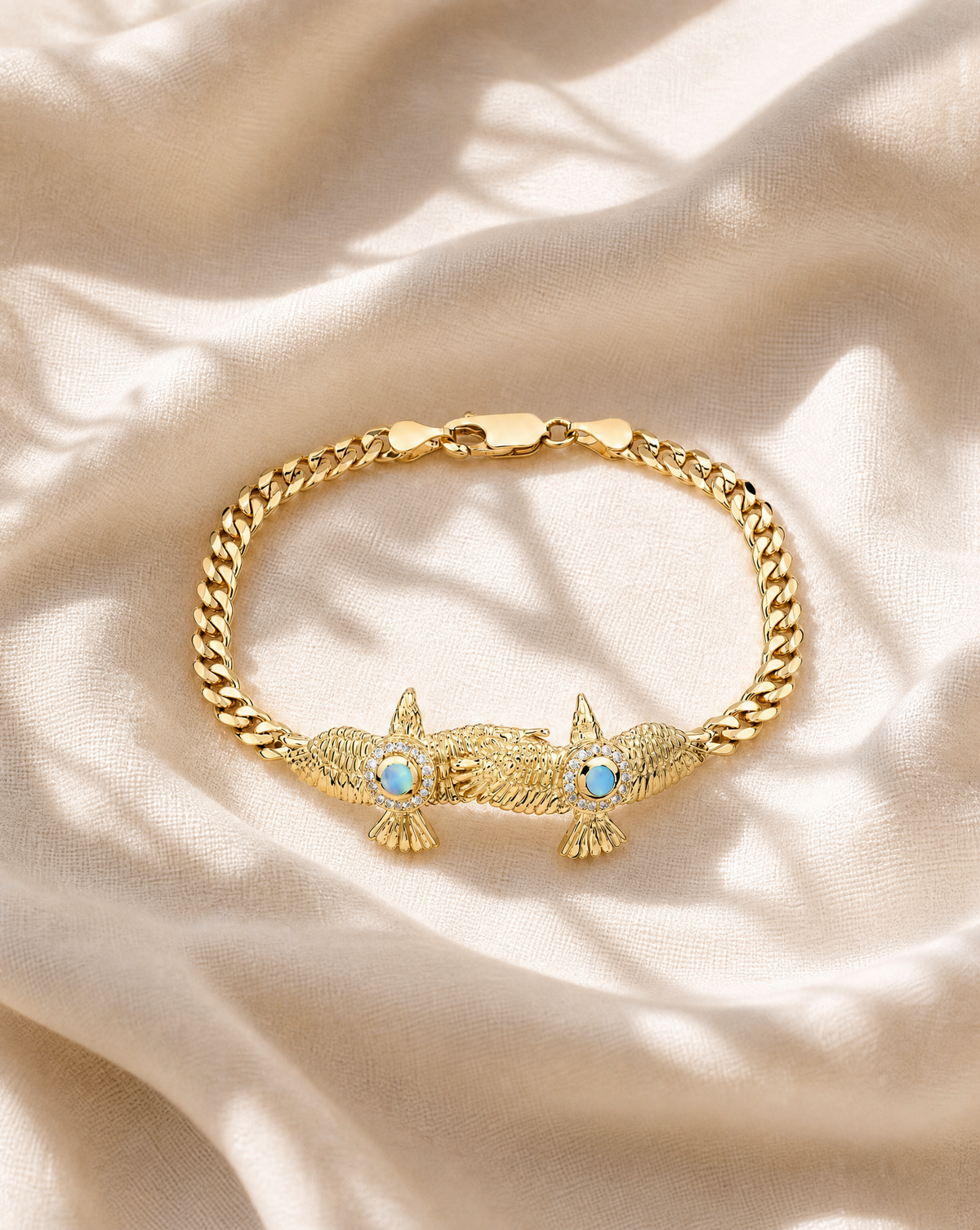 Wing2Wing Opalite Bracelet — Gold