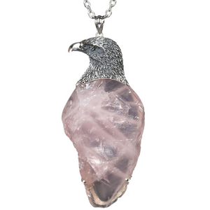 Silver / Rose Quartz / Rough